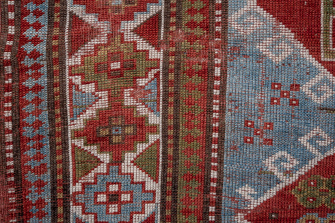 Antique Kazak Area Rug (4' x 6')